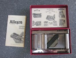 Allegro Klingenschleifer Mod. L, Anleitung in OVP, 30er-50er