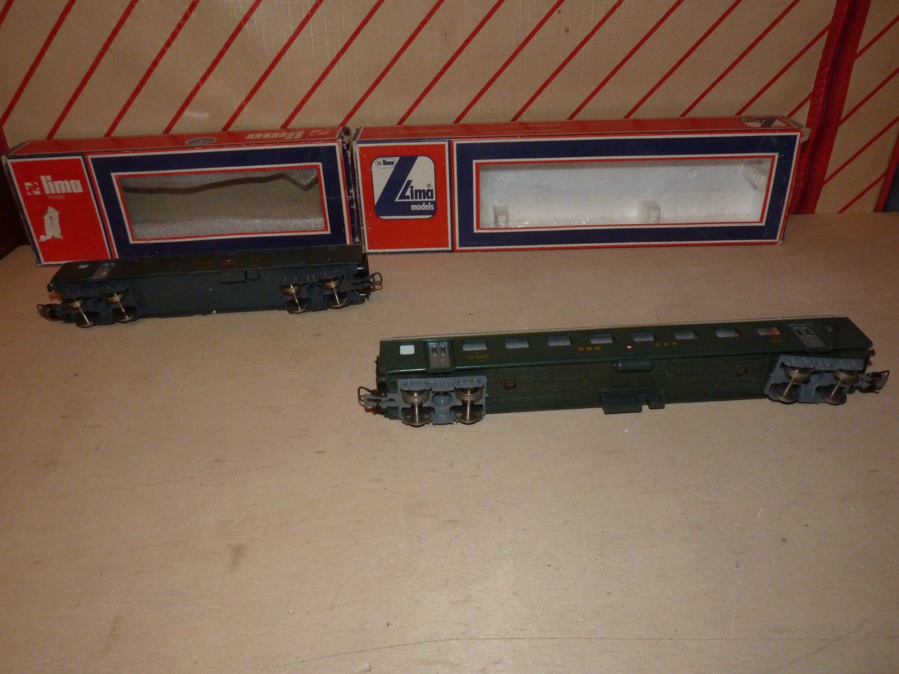 Lima Modelleisenbahnen: Personenzug der SBB Lima Spur H0 – Gebraucht aus Rudolfstetten von Rrst1968 2