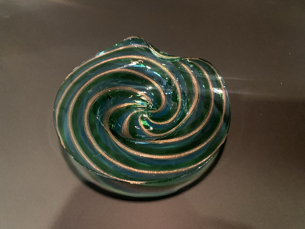 Murano Gläser: Elegante Muranoschale mit Spiralmuster – Neu (gemäss Beschreibung) aus Männedorf von Maru83 1