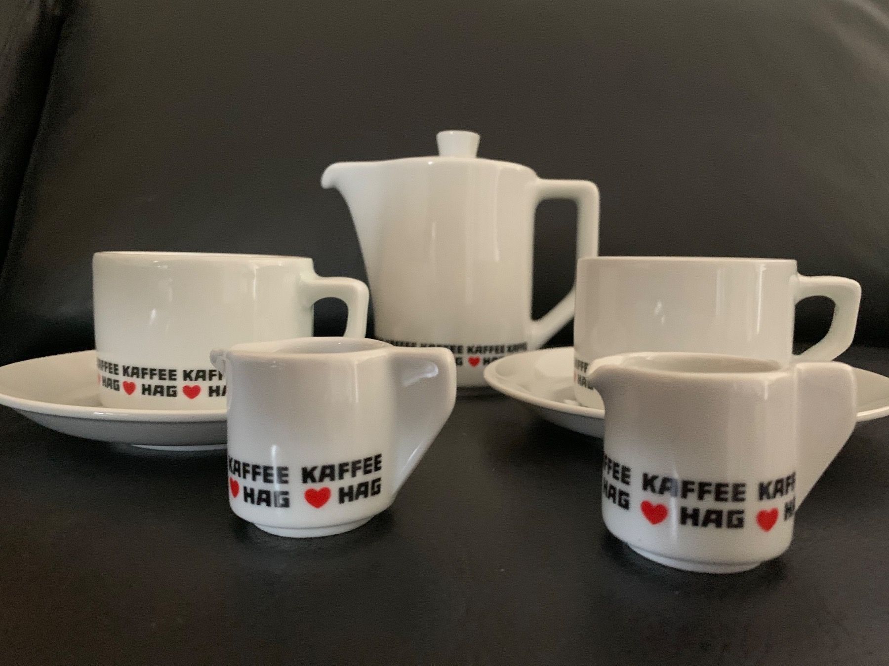 Geschirrsets: KAFFEE HAG Kaffegedeck – Gebraucht aus Heiden von andraaa