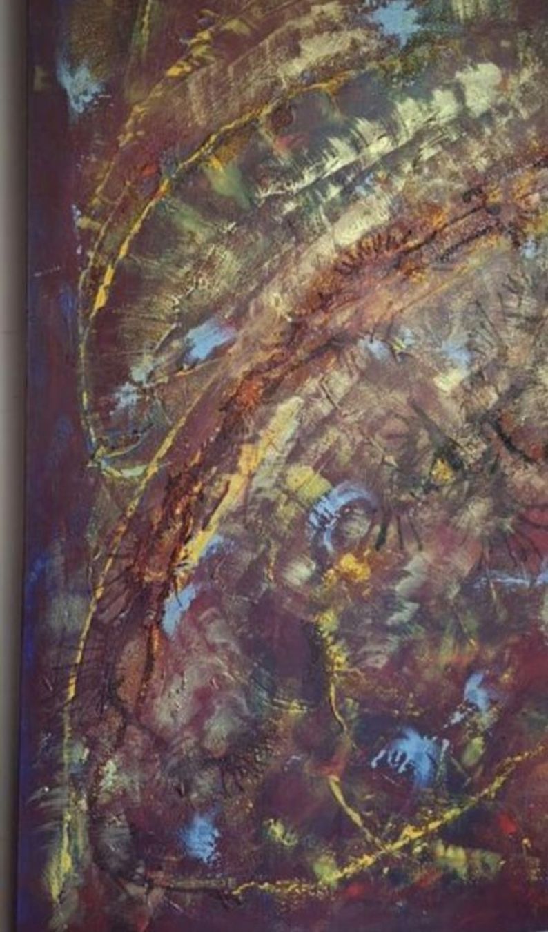 Gemälde: Gemälde " Aura der Erde" handmade 80×100×4 – Neu (gemäss Beschreibung) aus Riehen von Steinbock1970 2