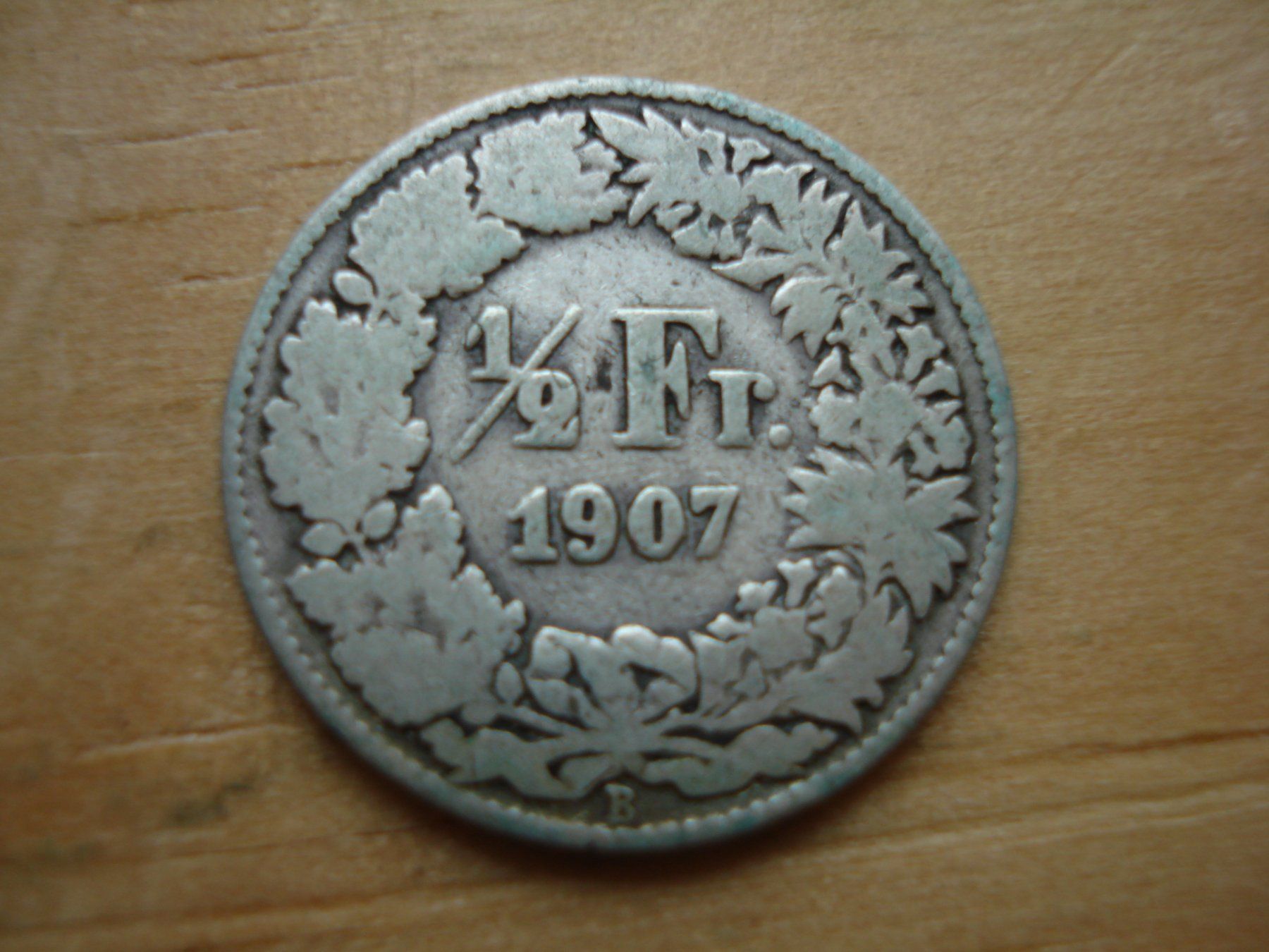 Tutti le monete: (N) 1/2 Franken 1907 – Usato da Erlach venduto da Net-Coins