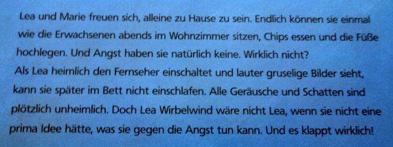 Bücher: Lea Wirbelwind fürchtet sich nicht - oder doch? – Gebraucht aus Wetzikon ZH von strubeli024 1