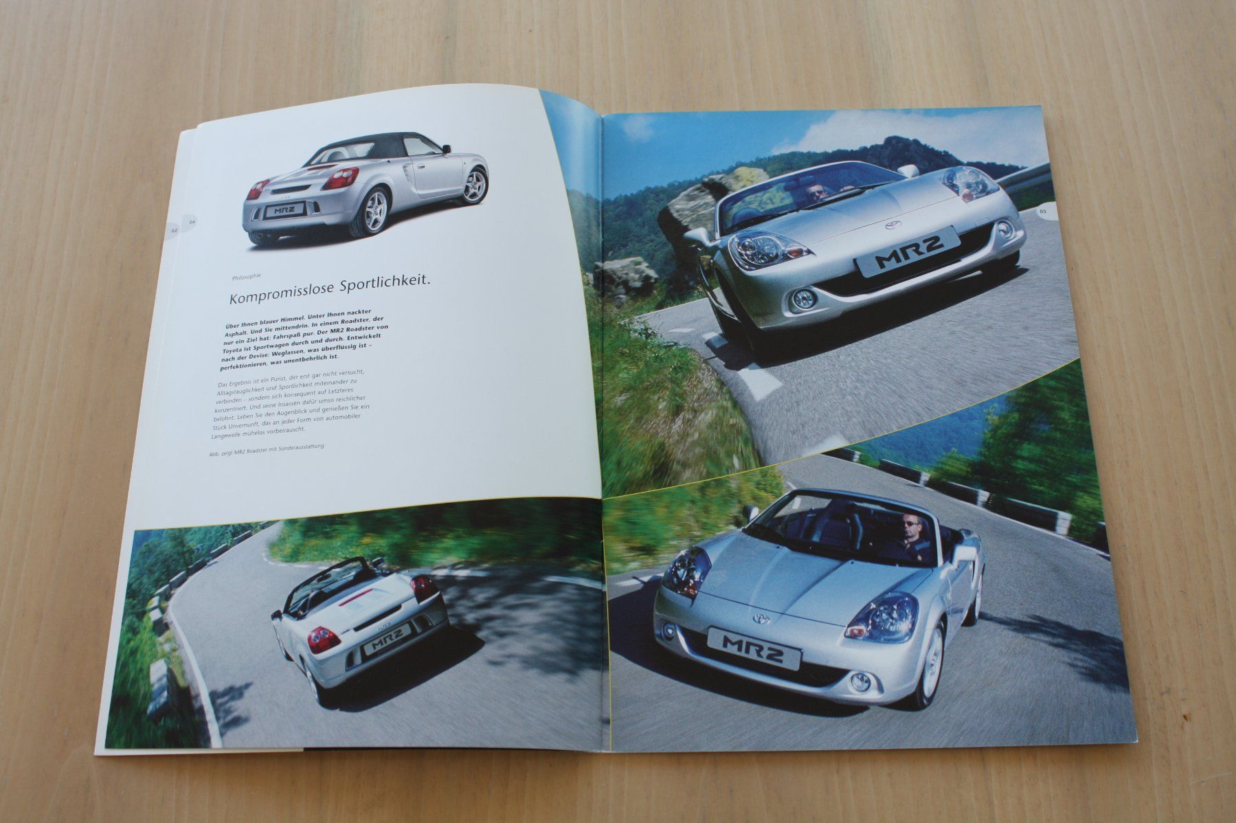 Toyota Dokumente: Toyota MR2 Roadster Prospekt 10/2002 – Gebraucht aus Wikon von erwin400 2