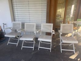 4 Gartenstühle