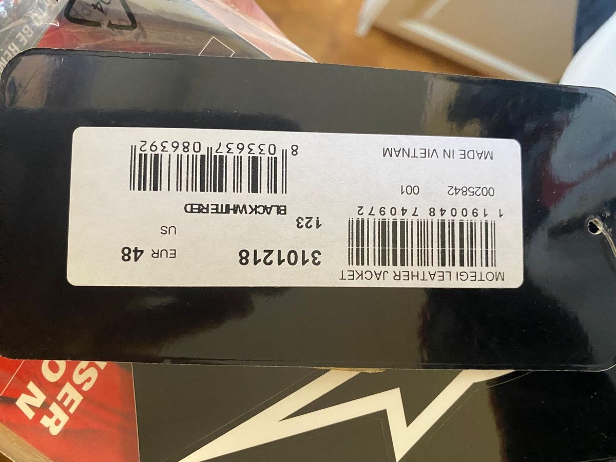 Alpinestars Giacche: GIUBBINO MOTEGI CEE MAN PELLE – Nuovo e nell'imballaggio originale da Lamone venduto da Leo_97 4