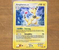 Ampharos Holo 1/132 Rätselhafte Wunder Diamant & Perl