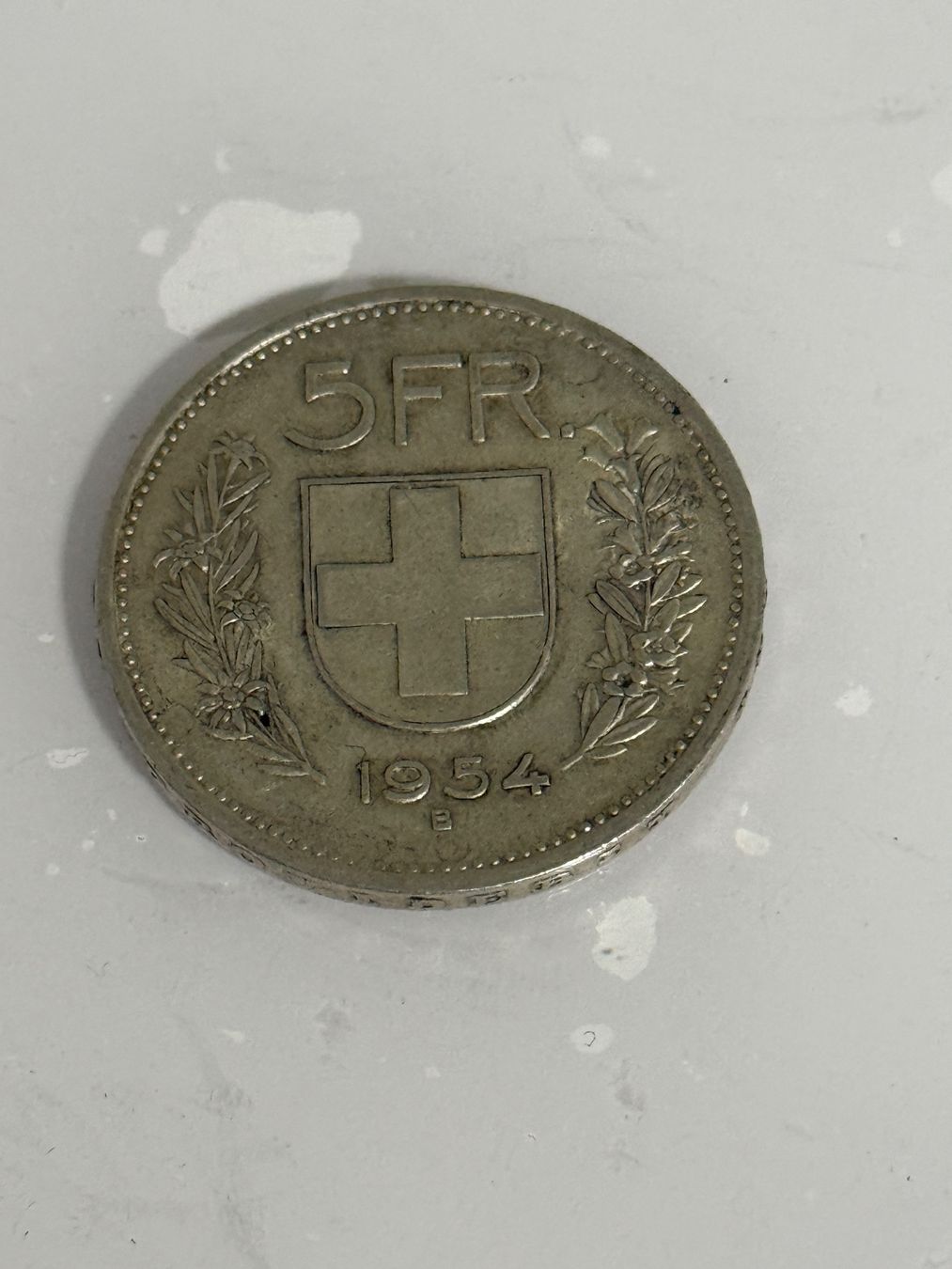 Tutti le monete: 5 Franken 1954  Silber – Usato da Wallisellen venduto da SWISS_SILVER1 1