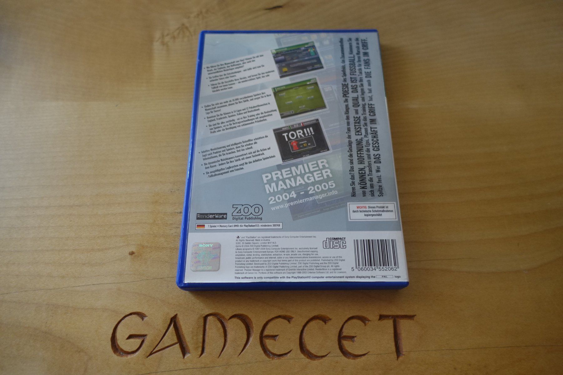 Sony Giochi: Premier Manager 2004-2005 – Usato da Steinach venduto da Gamecet 2