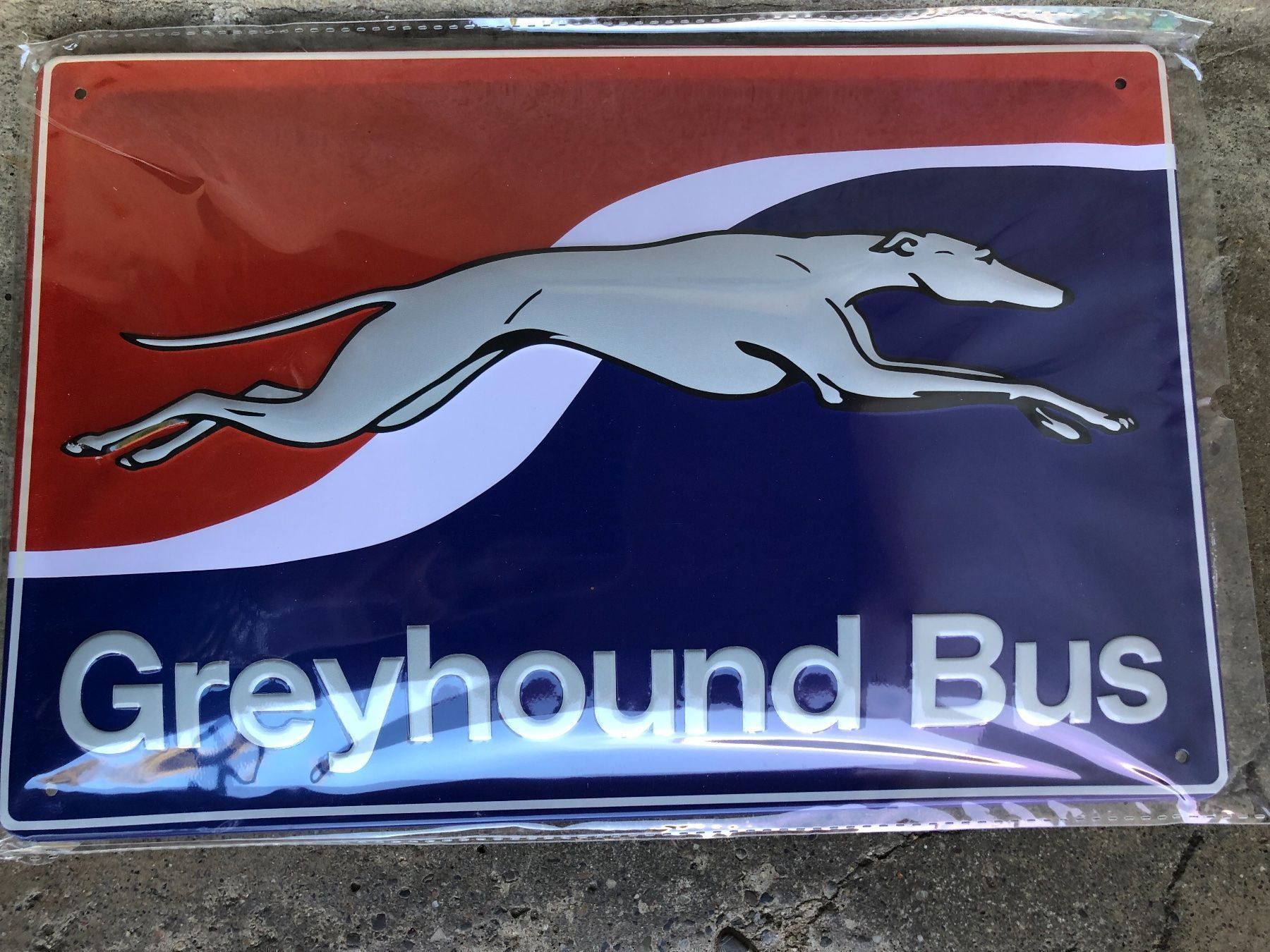 Ecriteaux: Greyhound bus wind hund usa car – Neuf avec emballage d'origine à Reinach AG par rares75