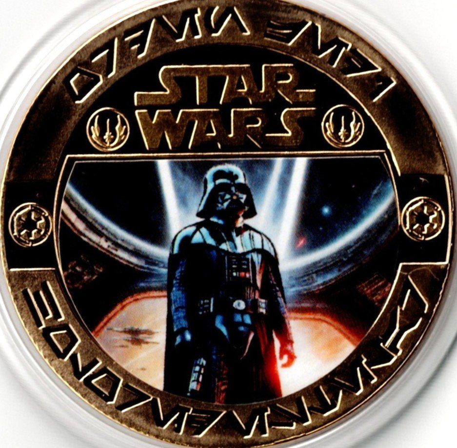 Medaglie: Star Wars_Gedenkmedaille 2 – Nuovo (secondo la descrizione) da Hombrechtikon venduto da Fraese01 1