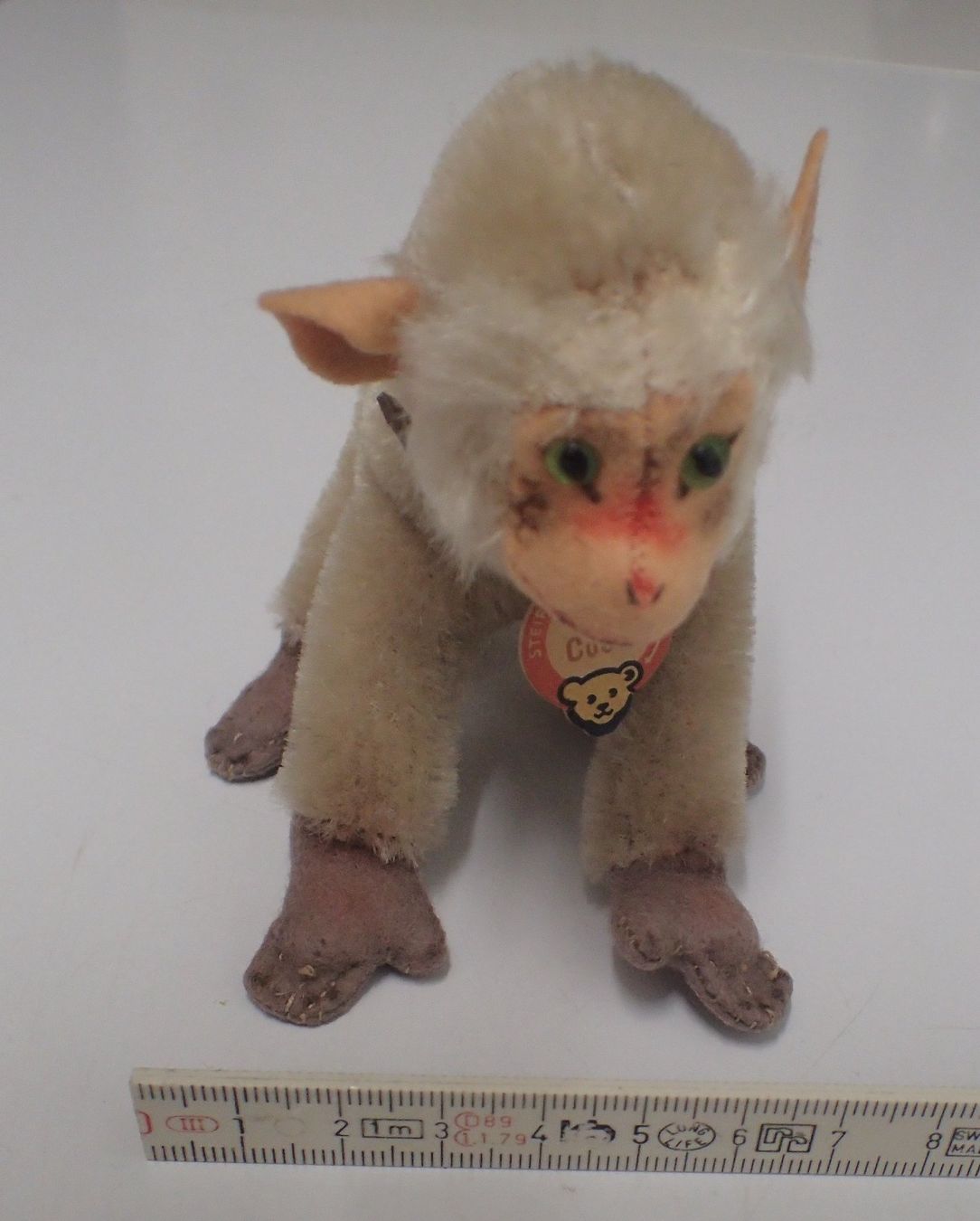 Steiff Giocattoli: Steiff  - Petit singe babouin Coco env. 10/15 cm – Usato da Lausanne venduto da Biquette6 8