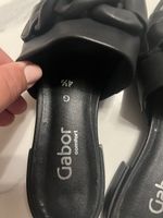 Gabor Comfort Pantoletten schwarz Grösse  4.5 / 37