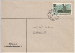Militärbrief 2.Wk Mit Soldatenmarke
