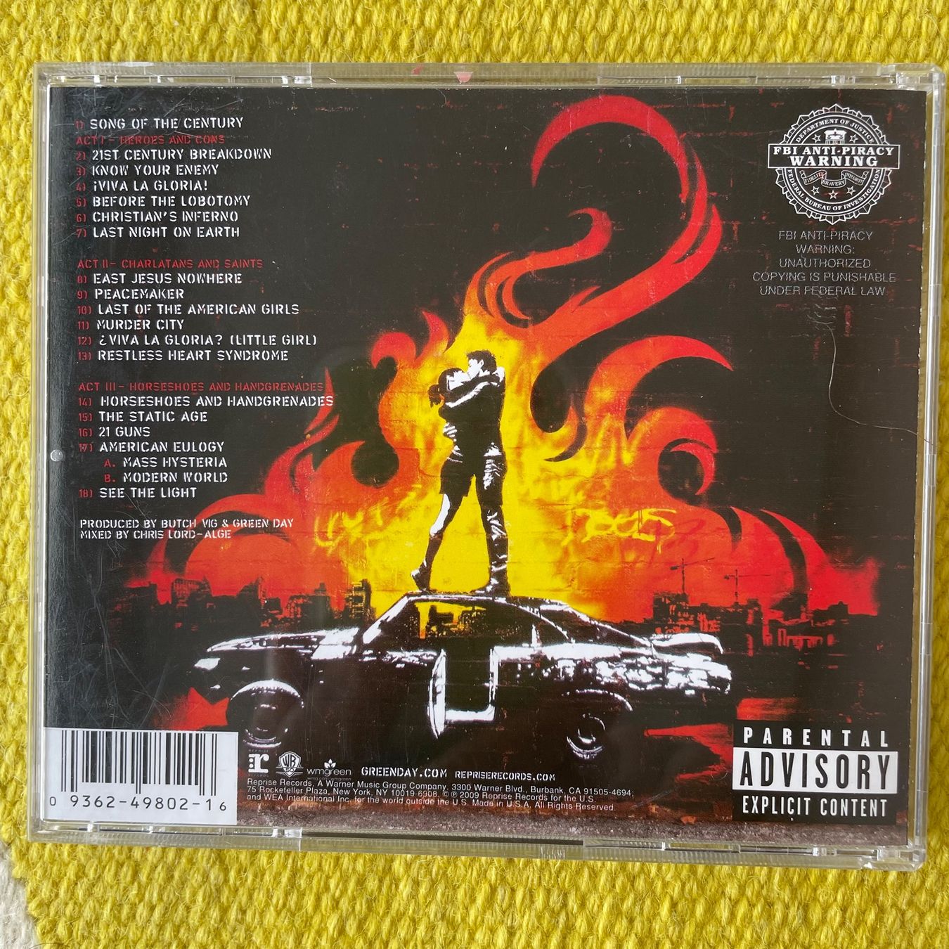 CD: GREEN DAY-21ST CENTURY BREAKDOWN – Usato da Rorschacherberg venduto da CD-Roli 1