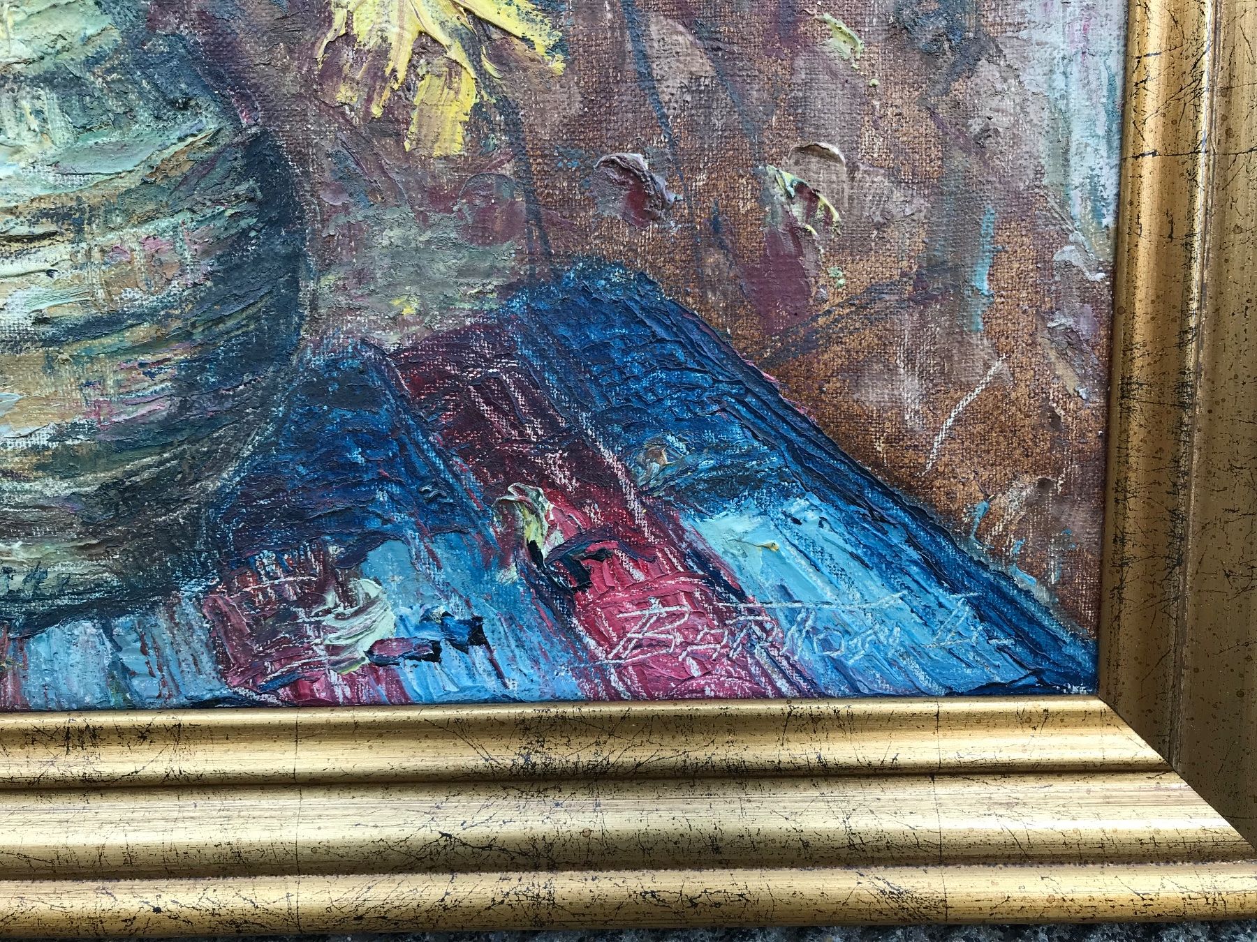 Dipinti: UNGARN ÖL GEMÄLDE  Endre BARTOS 1930-2006 – Usato da Zürich venduto da Artnuvo 5