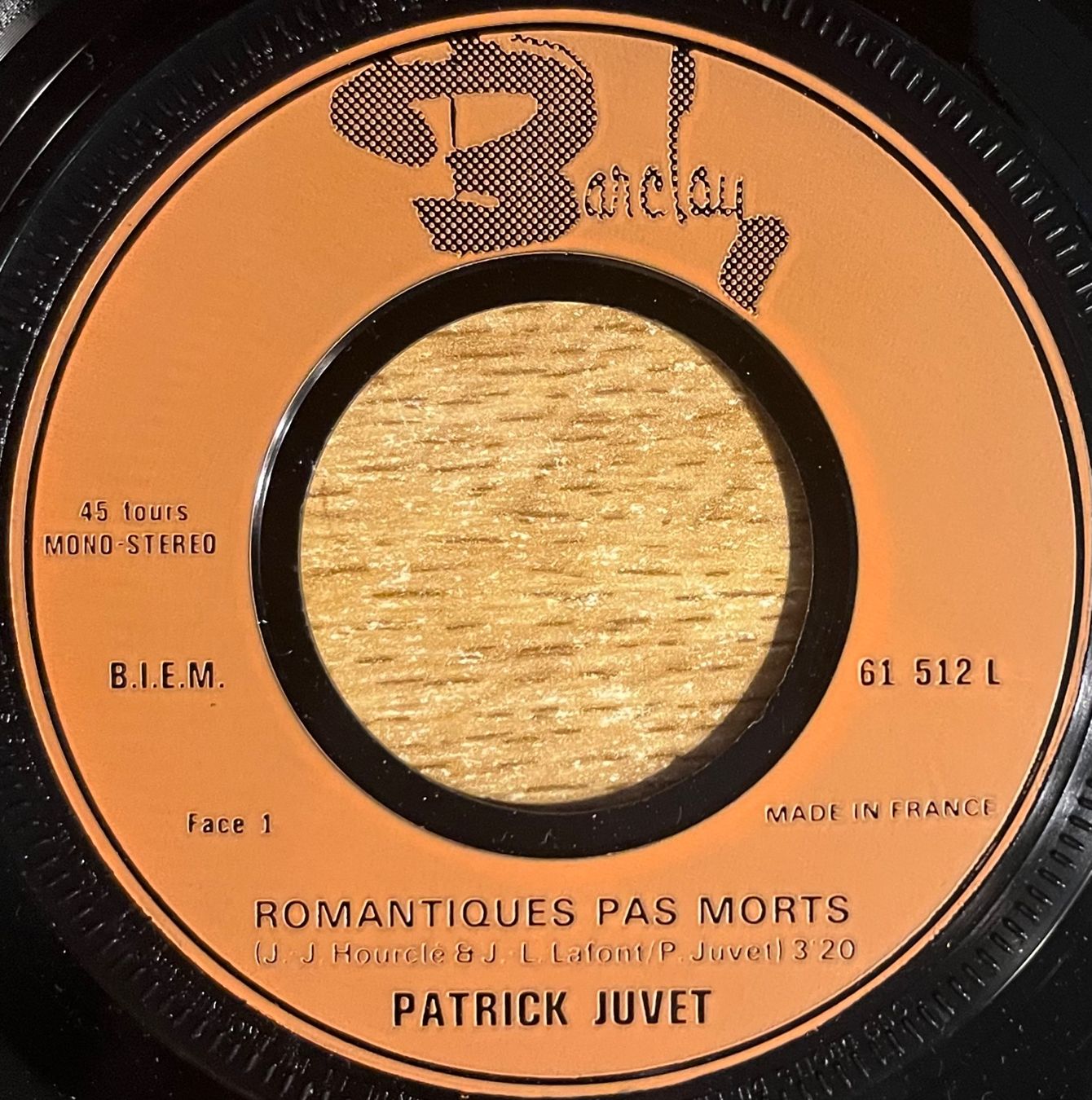 Vinyles: PATRICK JUVET - ROMANTIQUES PAS MORTS – D'occasion à Bussigny par vinyl-pas-cher 2