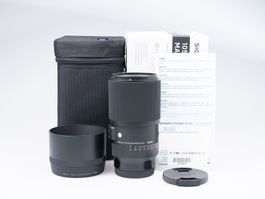 Sigma 105mm f/2.8 DG DN Macro Art E-Mount OVP Top