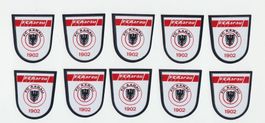 10 x FC AARAU Stickers