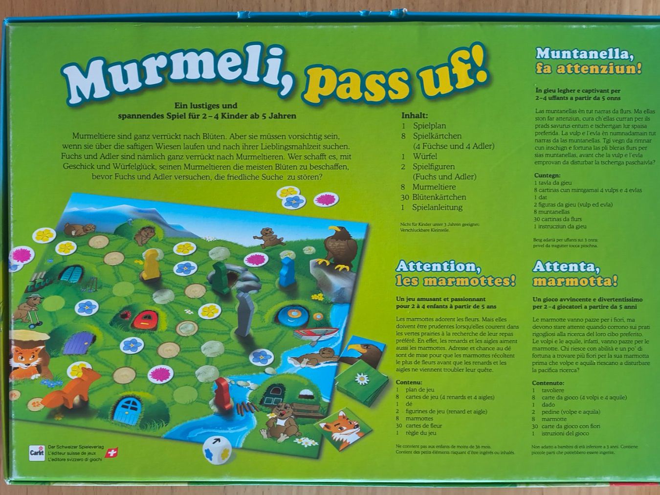 Spiele: Murmeli, pass uf – Gebraucht aus Güttingen von Castle7 1