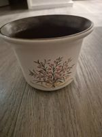 Blumentopf Keramik Vintage Shabby Chic Landhaus Stil