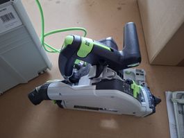 Festool Tauchsäge mit zwei Führungsschienen