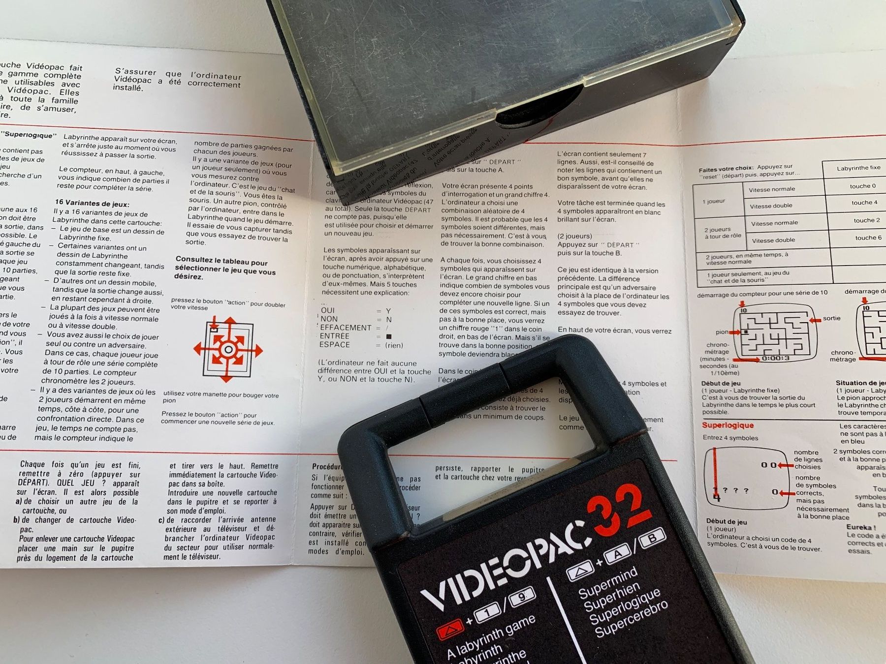 Jeux: Philips Videopac: 32 - Labyrinth – D'occasion à Kaiseraugst par Marsupower 1