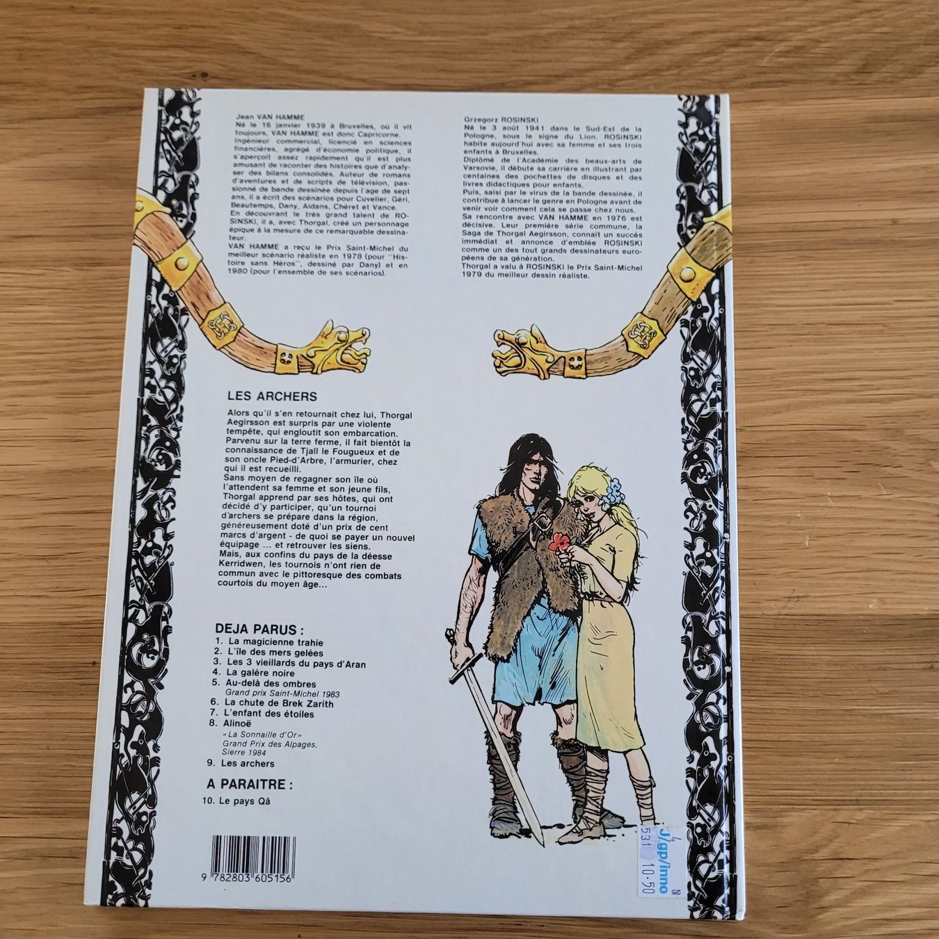 Fumetti: BD EO Cotée Thorgal 9. Les archers – Usato da Biel/Bienne venduto da Destockweb 4