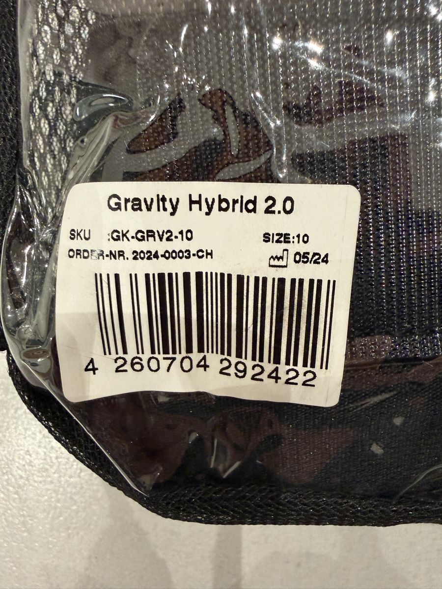 Altri accessori da uomo: Torwarthandschuhe GRIPMODE Gravity Hhybrid 2.0 – Nuovo e nell'imballaggio originale da Lausanne venduto da Jutzi68 2