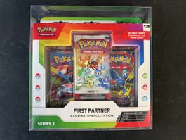 🇺🇸 Pokemon First Partner Illustration Collection Series 1