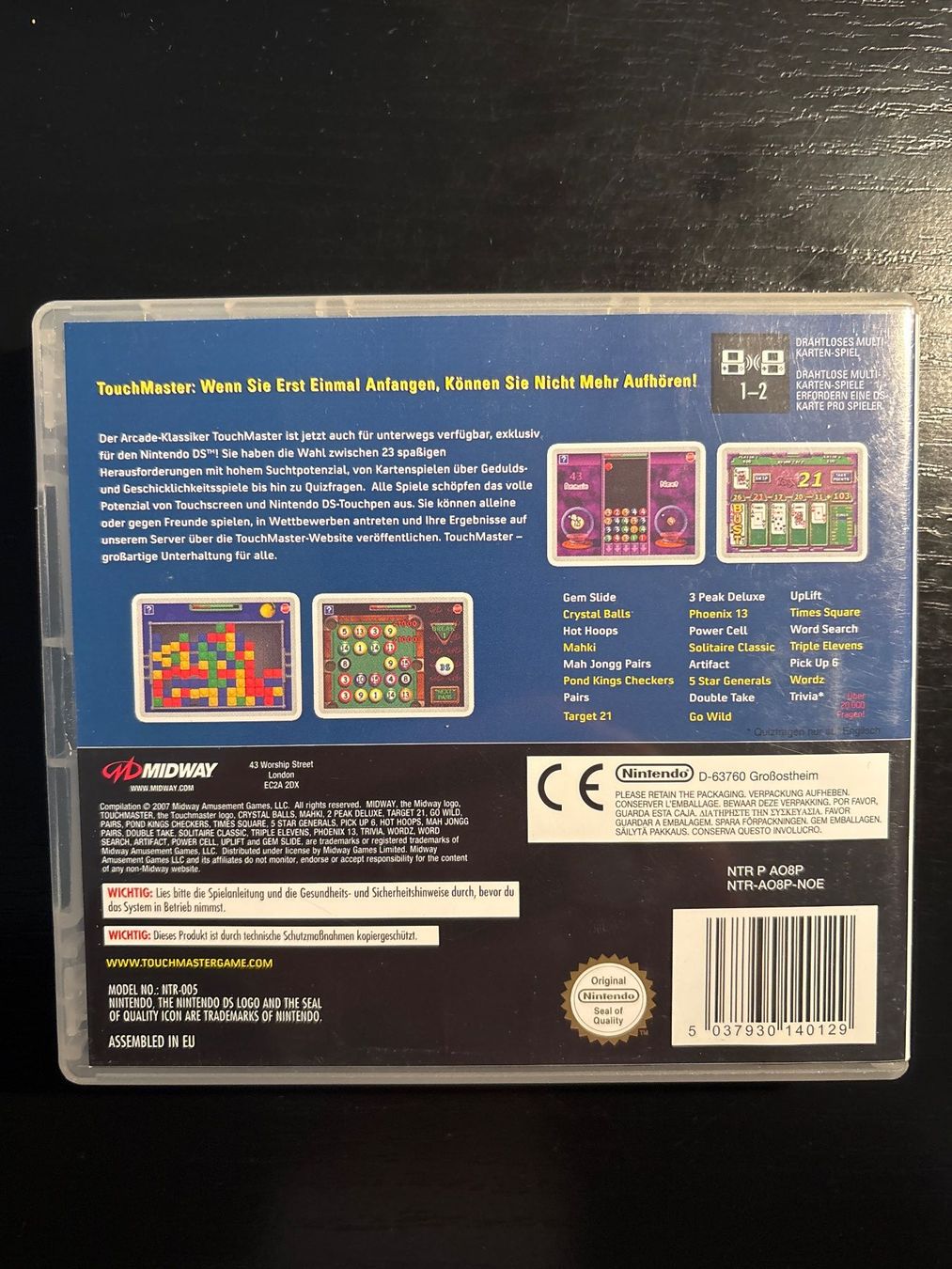 Giochi: Touchmaster Nintendo DS - 23 Spiele - Top Zustand! – Usato da Villaz-St-Pierre venduto da mon_t2fn 2