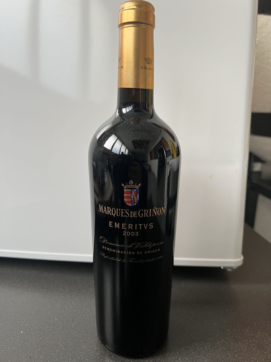 Wein: 6 Flaschen Marques de Grinon EMERITVS 2003 – Neu (gemäss Beschreibung) aus Fehraltorf von flo0606