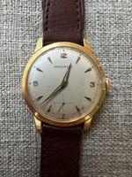 Montre Movado, boîtier plaqué or