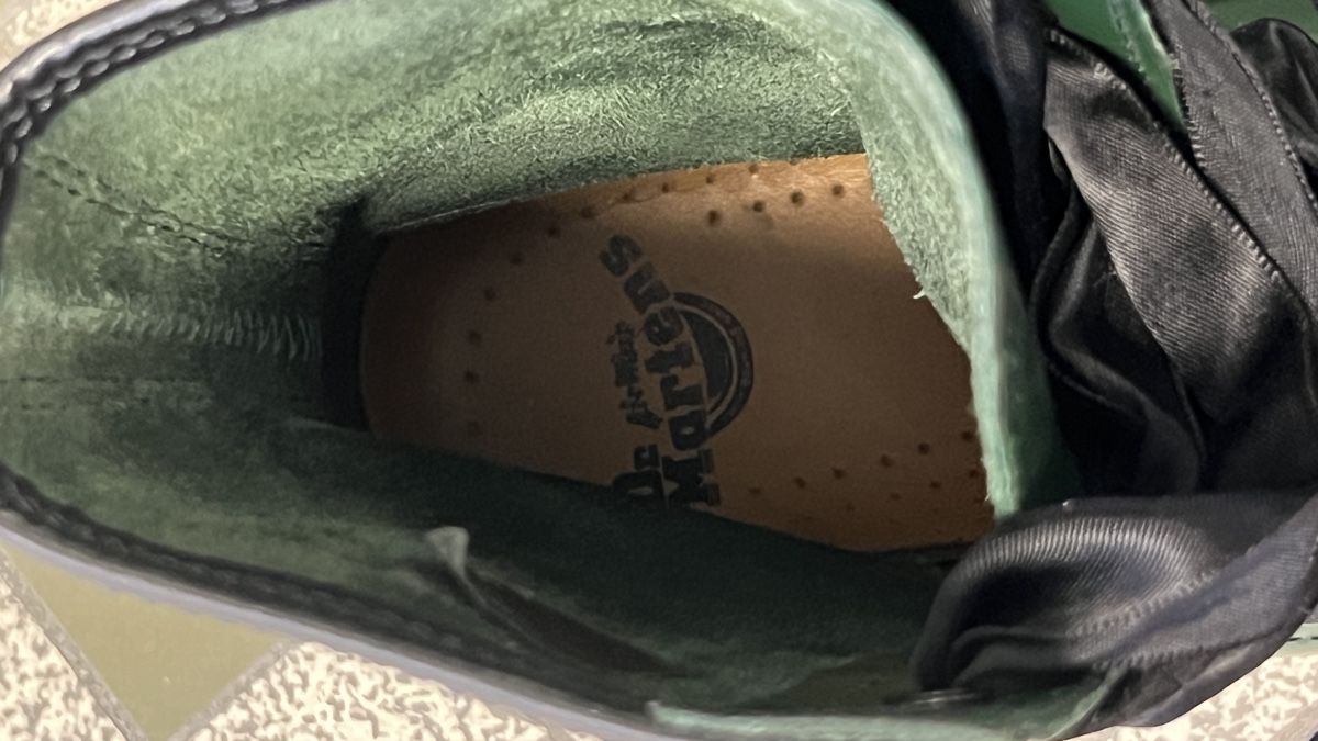 Dr. Martens Scarpe da uomo: Dr. Martens 1460 vertes, taille 38 – Usato da Genève venduto da Leboucheoreilles 7