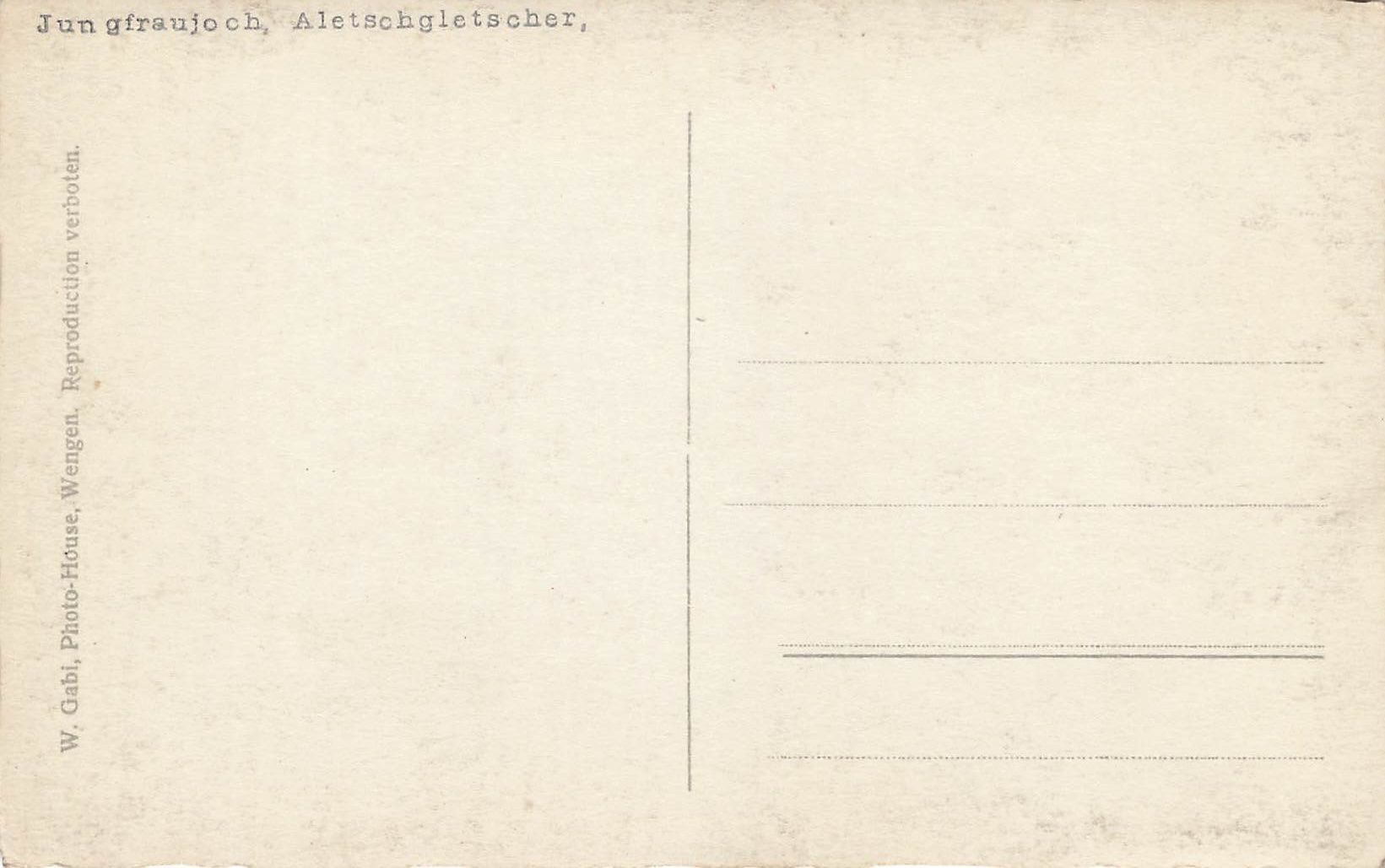 Cartoline postali: Jungfraujoch (BE) Aletschgletscher – Usato da Biasca venduto da Blenio71 1