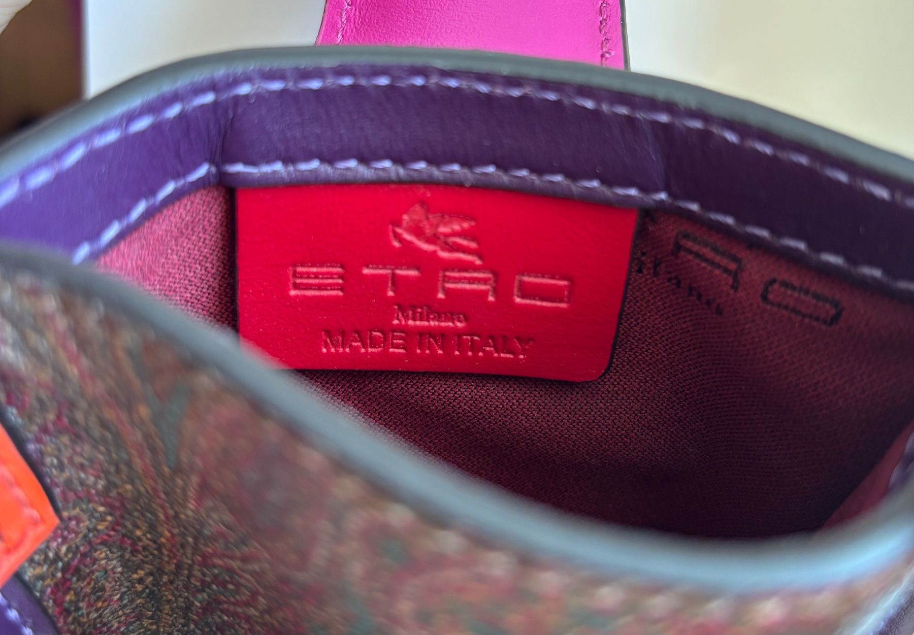 Etro Borse: ETRO Milano Smartphonetasche ungebraucht – Nuovo (secondo la descrizione) da Zürich venduto da mak_ggw8 4