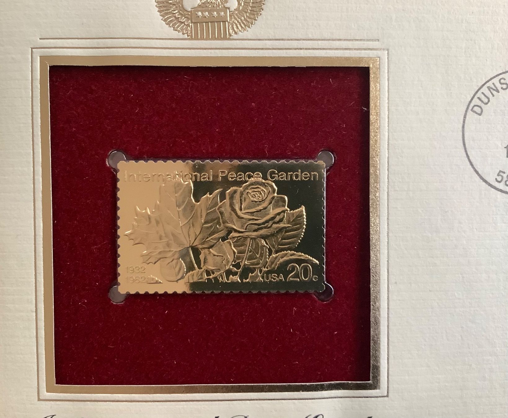 Tutti i francobolli: 1982 / USA FDC / Goldfolien-Replika-Ersttagsbriefe – Nuovo (secondo la descrizione) da Liestal venduto da Skunk02 4