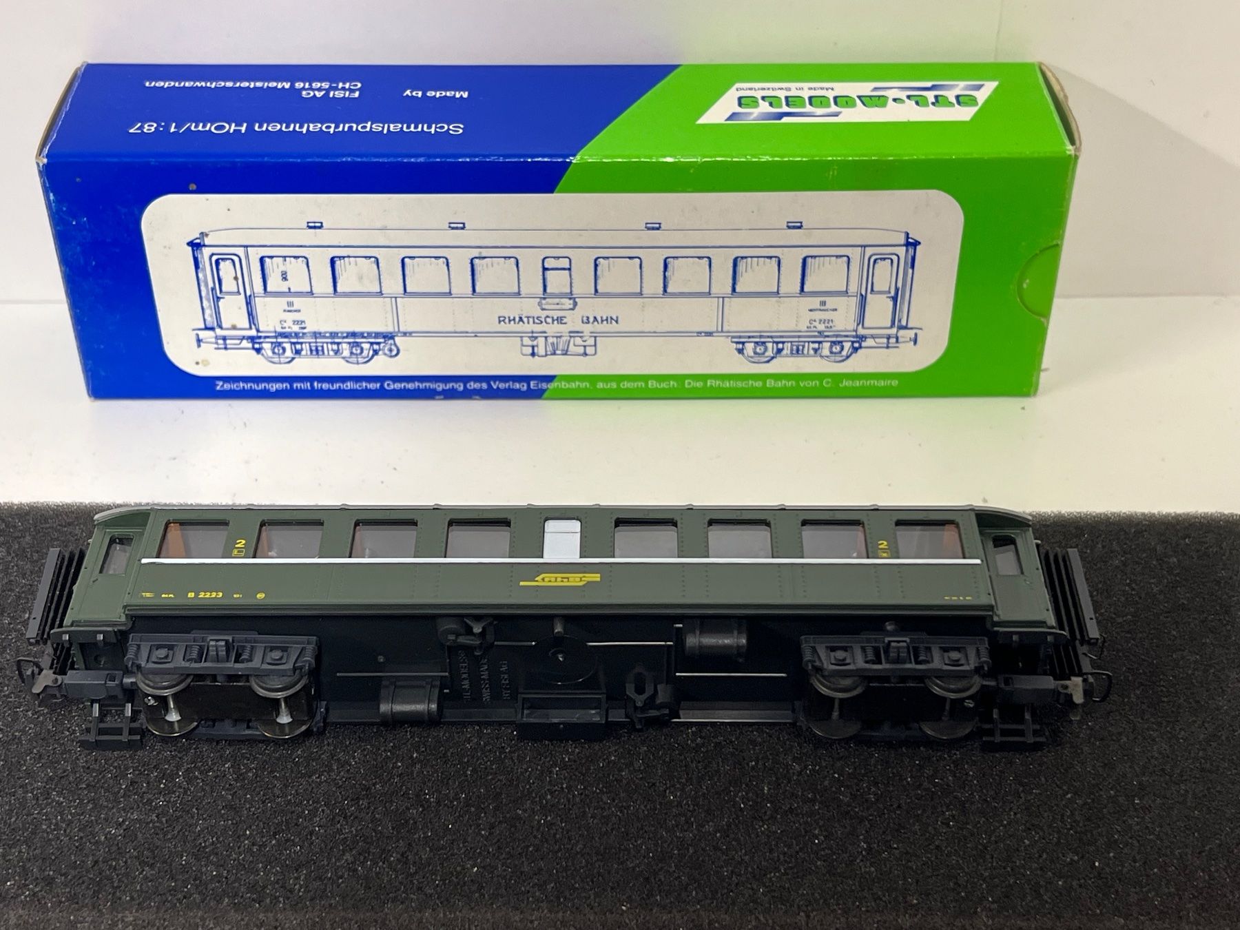 Trains électriques: STL - MODELS RhB B 2223  H0m – D'occasion à Neuenhof par ludovicco 7