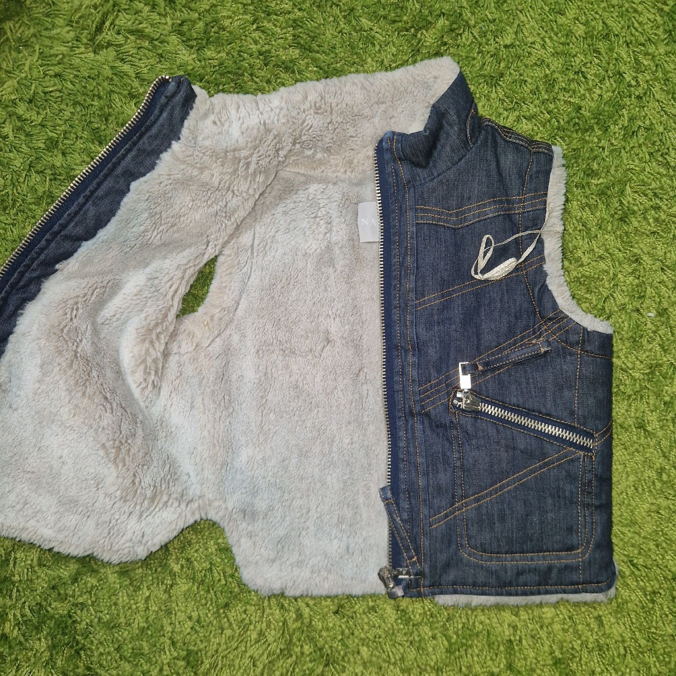 Altro abbigliamento per bambina: Warme Jeansweste mit Fellfutter/Winter! Gr 10J – Usato da Gwatt (Thun) venduto da Letzte-Chance-III 5