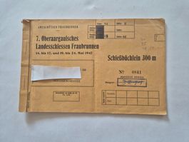 7. Oberaargauisches Landes-Schiessen Fraubrunnen 1947