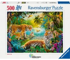 Ravensburger 500 Teile Puzzle Tiger Family in Oasis