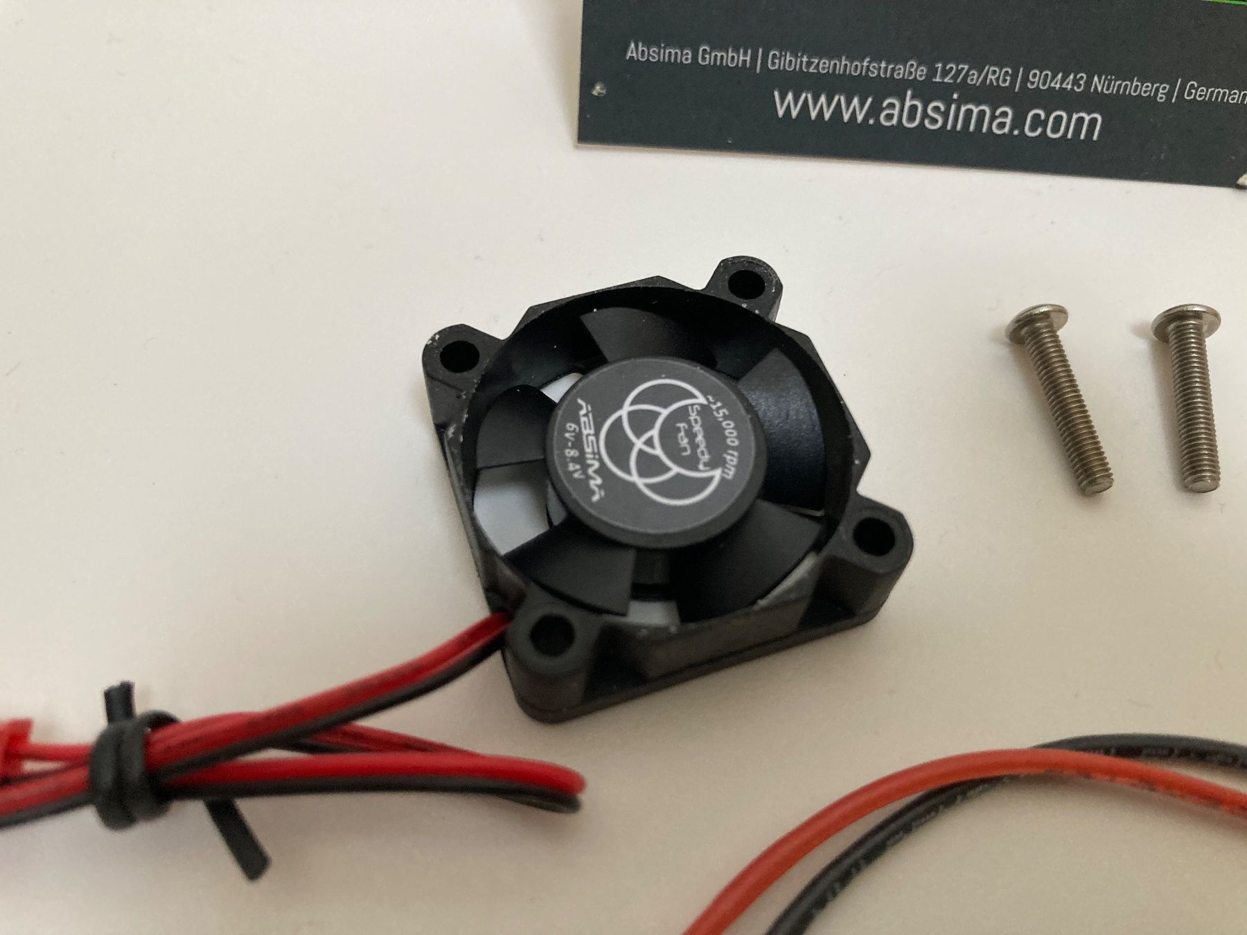 RC Modellbau: RC-High Speed Ventilator Absima & Adapter-Kabel TT-02 NEU! – Neu (gemäss Beschreibung) aus Buttisholz von BANDIT-GARAGE-77 2