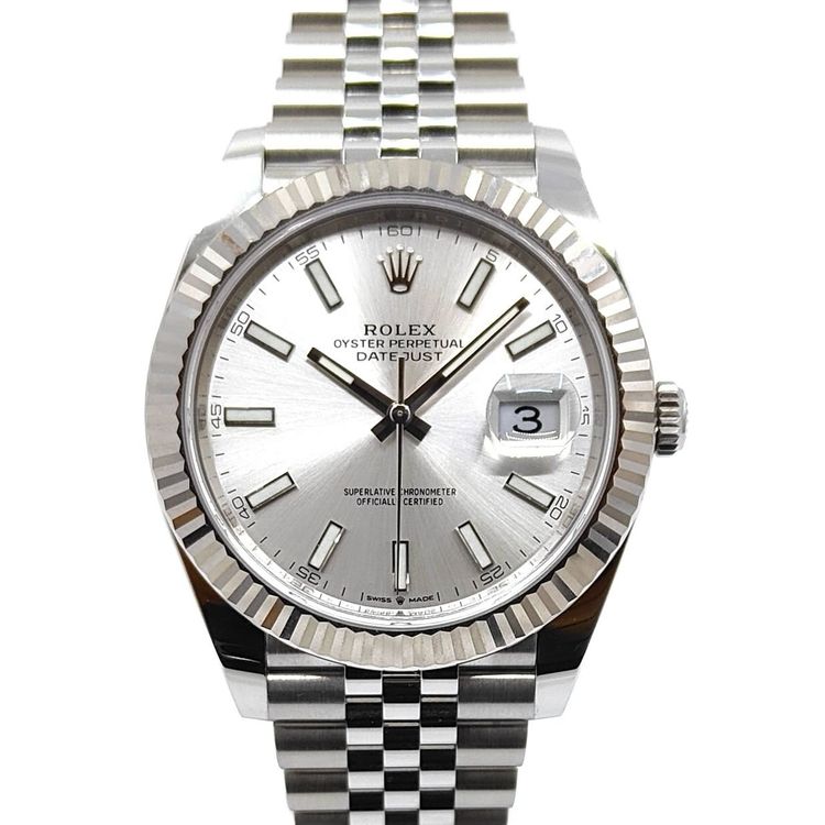 Rolex DateJust 41 Silver Dial (Full Set 09.2023) 1