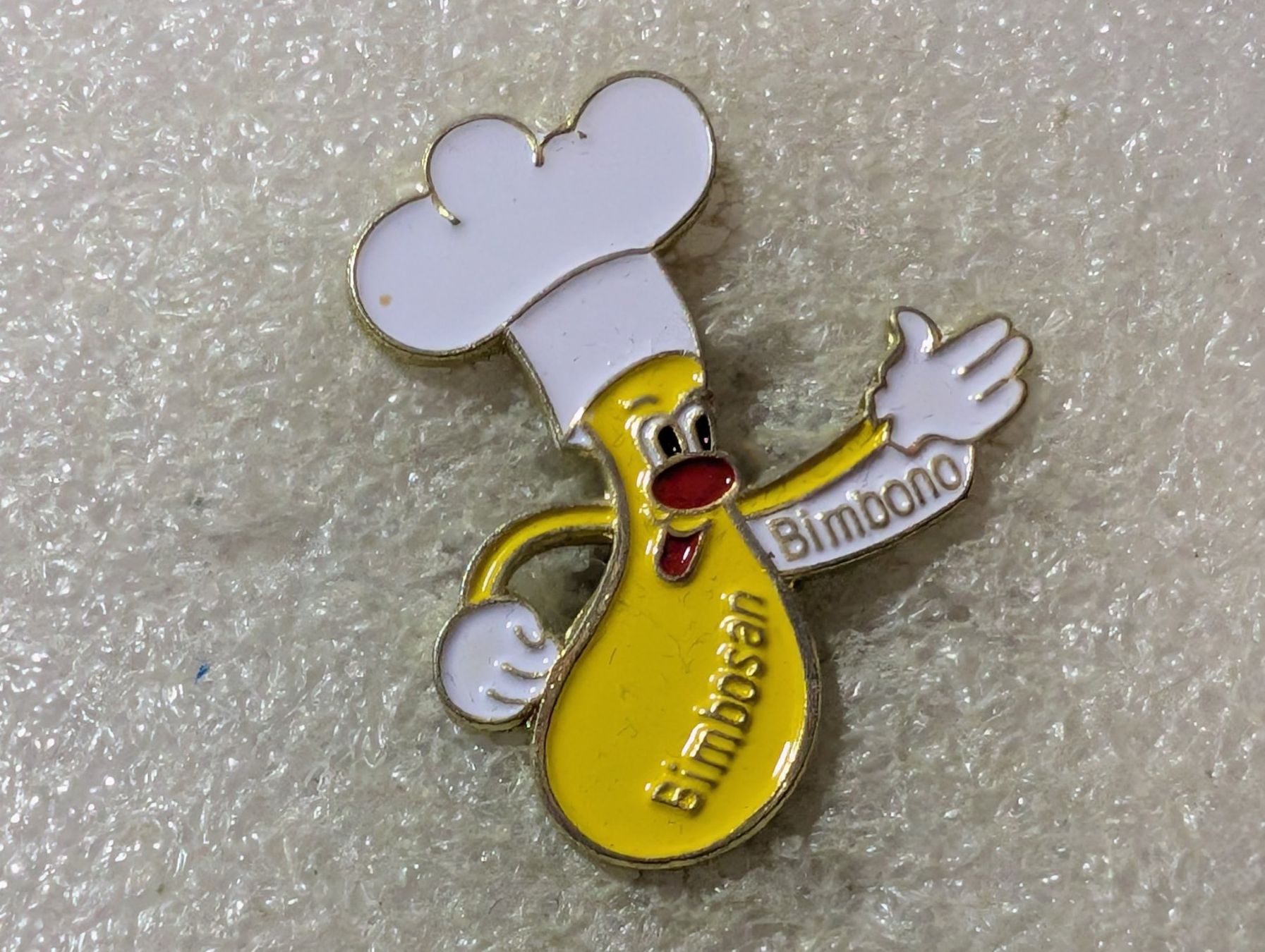 Placchette & Badge: Ansteckpin 85: Bimbosan – Usato da Oppligen venduto da Pin-Fall-Shop