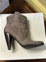 Estrada Stiefeletten Gr. 38 Grau mit Nieten Top Herbst!