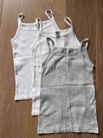 ✨PETIT BATEAU 3 SUPER DÉBARDEURS EN BON ÉTAT T 14 ans / XXS