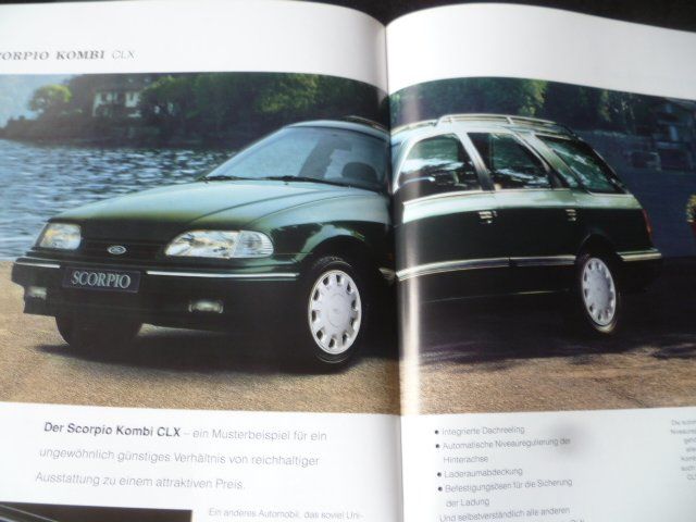 Ford Documenti: Ford Scorpio Prospekt 2.1992 – Usato da Zofingen venduto da sosalinos01 9