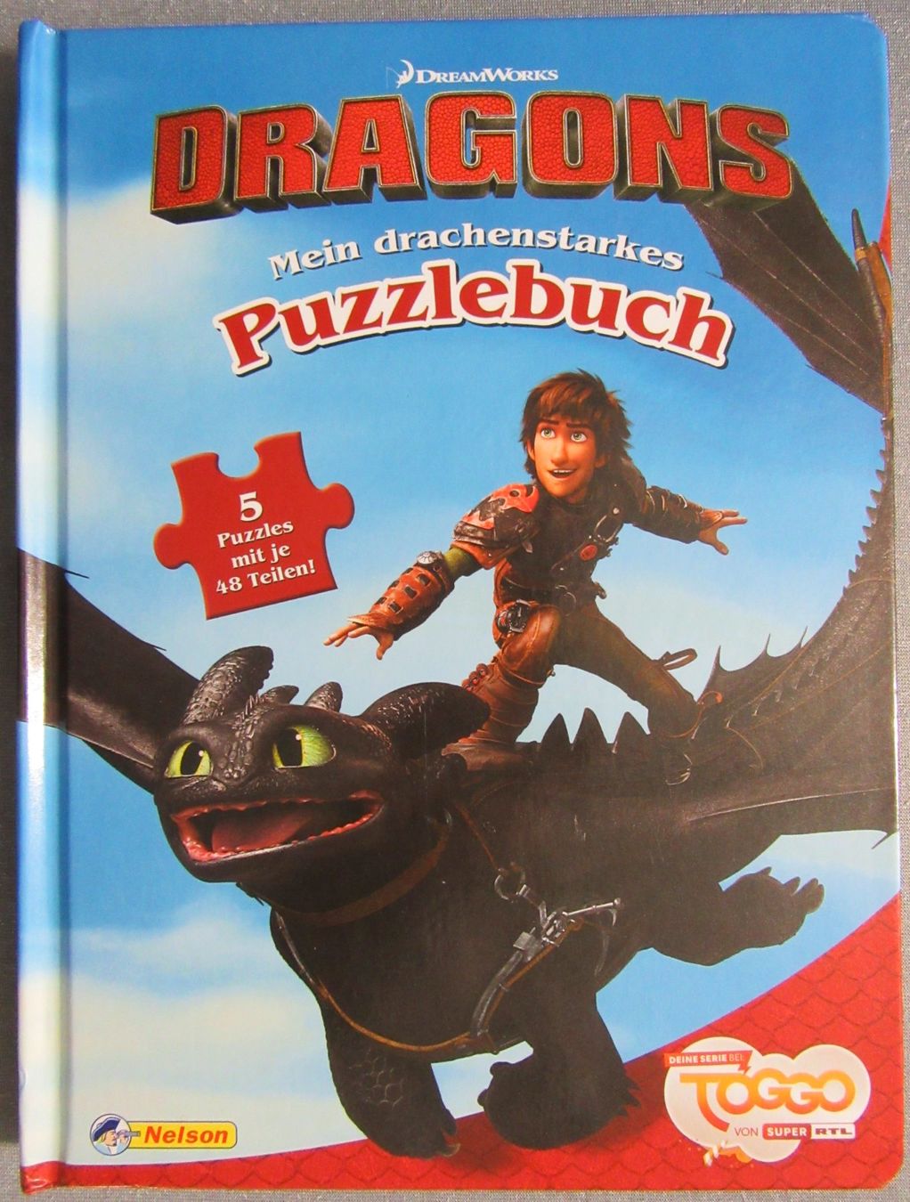 Libri: Dragons - Mein drachenstarkes Puzzlebuch - mit 5 Puzzles – Usato da Auenstein venduto da Padabimbim