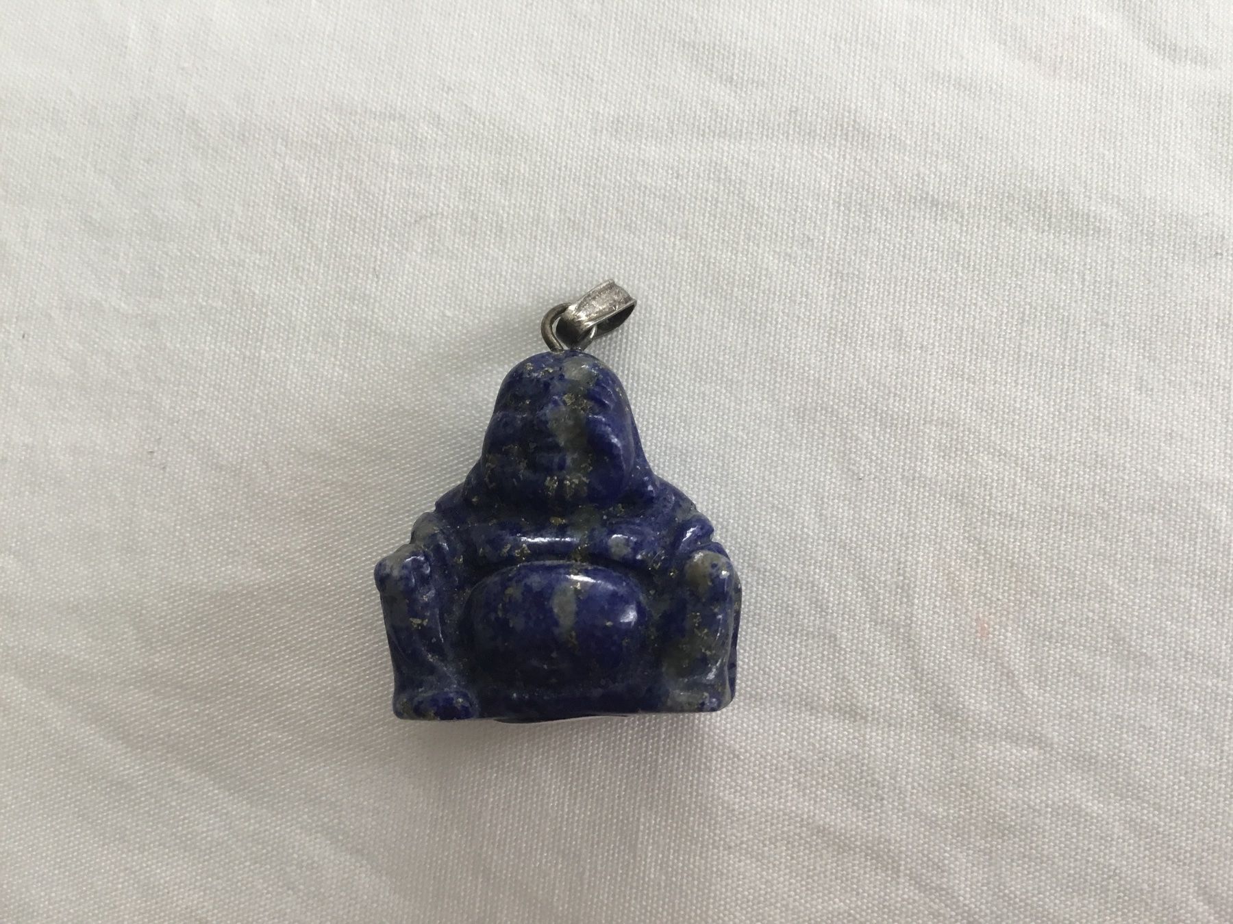 Minerali & Pietre curative: Anhänger Buddha Lapislazuli Heilstein – Nuovo e nell'imballaggio originale da Doppleschwand venduto da Fortuna5859