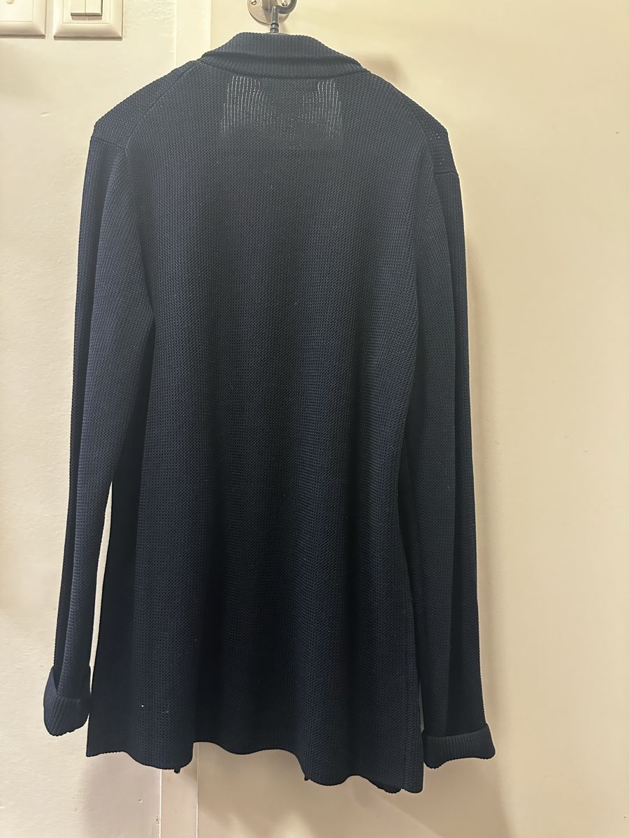 Boggi Giacche: Boggi Knitted Cotton Double-Breasted Jacket – Nuovo e nell'imballaggio originale da Carouge GE venduto da cytoplan 2